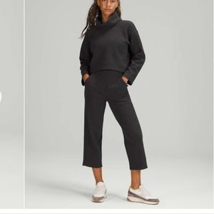 Lululemon Ribbed Straight Leg Super High Rise Crop 23"